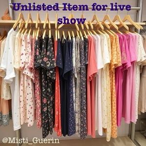 Unlisted Inventory For Live Show